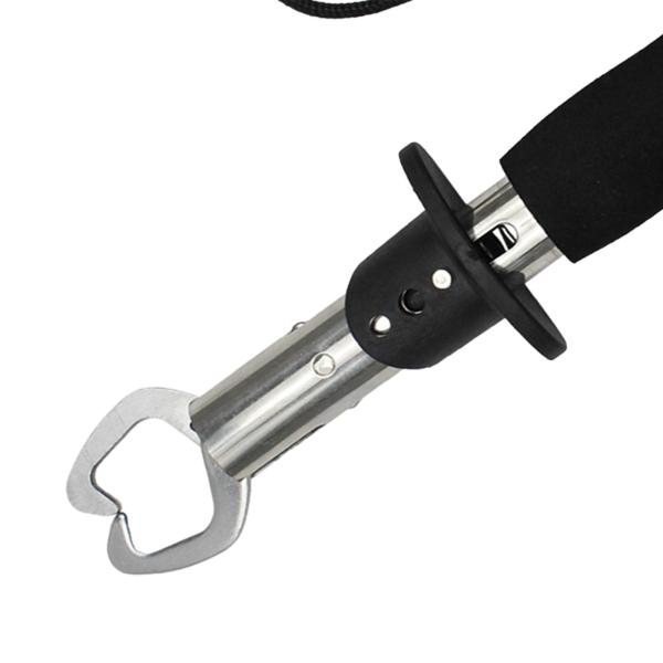 フィッシュリップグラバー釣りツール海水滑り止めヘビーデューティフィッシュホルダータックルステンレス鋼屋外池川クリーク用