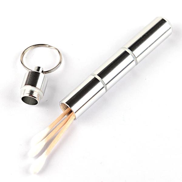 ポータブルピルケース ピルボトル ポケットサイズ アルミニウム合金 ストレージ ピルホルダー ピルオーガナイザー 旅行 キャンプ 財布用