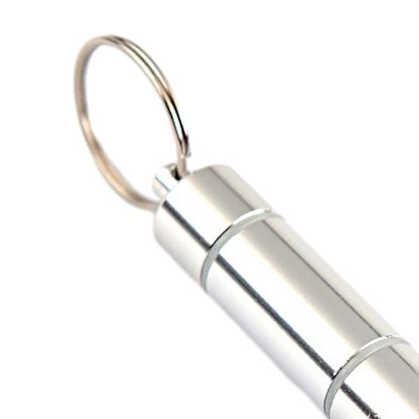 ポータブルピルケース ピルボトル ポケットサイズ アルミニウム合金 ストレージ ピルホルダー ピルオーガナイザー 旅行 キャンプ 財布用