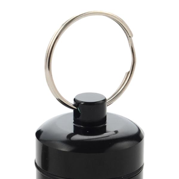 アルミニウム錠剤ケースボックス、アルミニウム錠剤キーホルダーコンテナ、ジュエリークリームオーガナイザー、屋外用耳栓キャリングケース