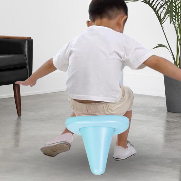 バランスの取れた片足スツール、トレーニングコーン、子供用感覚トレーニングデバイス、屋内トスゲーム用サッカーコーン