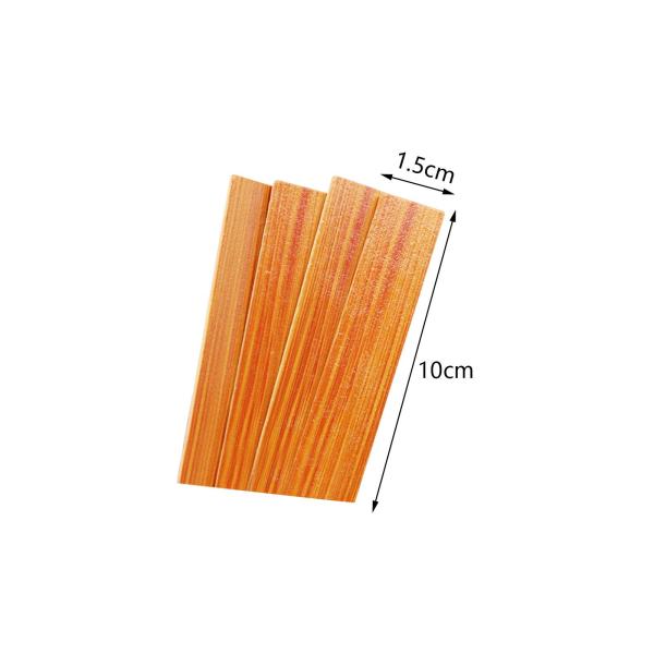 20x 1:6 1:12 スケール フロアボード シーン クラフト 子供ごっこ遊び おもちゃ DIY 風景 ブラウン