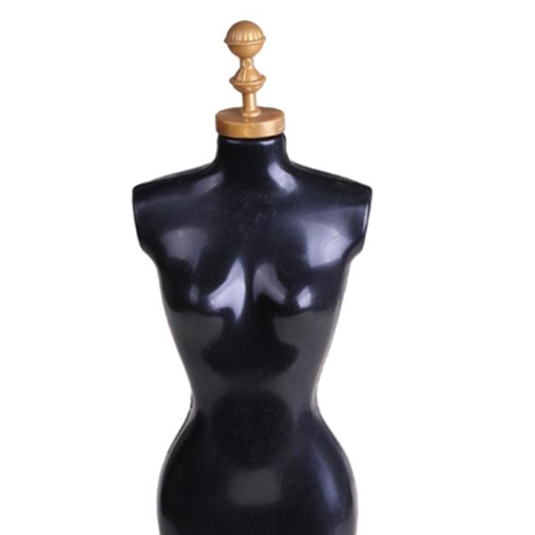 洋服ディスプレイ マネキンスタンド ふりおもちゃ 1/6 ドールハウス用 12インチ ドールハウス ブラック