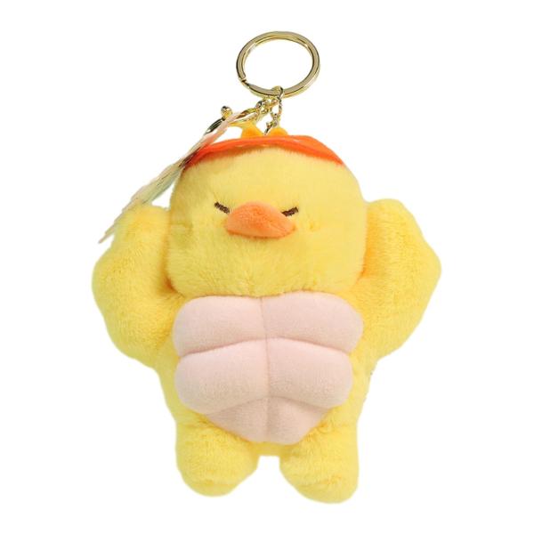 筋肉動物ぬいぐるみおもちゃかわいいパンダウサギカエルキーホルダー