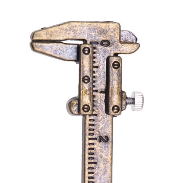 ドールハウス バーニアキャリパー シーン装飾 1/6 1/12 スケール BJD 人形パーツ用 ブロンズ