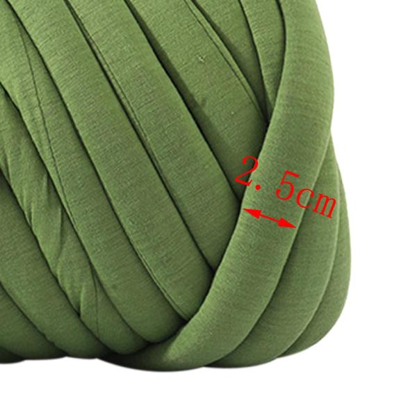 分厚いウール糸重量糸かぎ針編み布 DIY かさばる糸かさばる巨大な糸ニットマットセーターベッドフェンスタペストリー , 緑