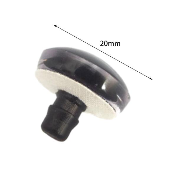 20個のかぎ針編みのぬいぐるみの目、クラフトドールの目、頑丈なプロジェクトアクセサリー、スムーズ、キッズギフト、プレミアムハンドメイド、直径