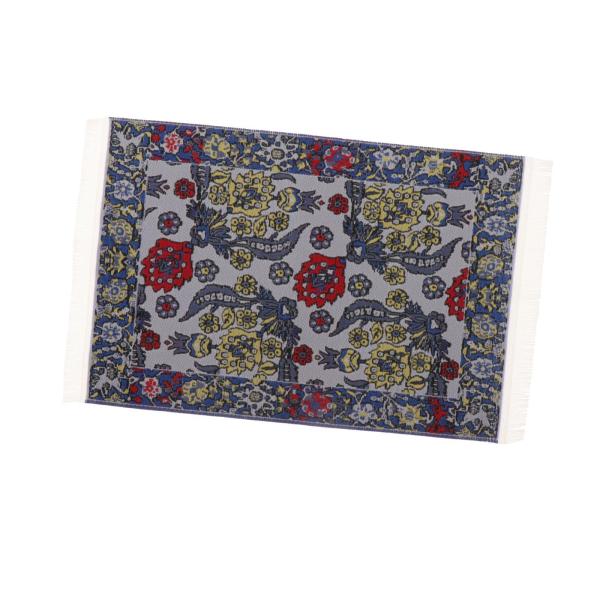 ミニチュアドールハウスカーペットカーペット装飾寝室シーンモデルマットミニチュア敷物織ドールハウス敷物 1:12 ドールハウスおもちゃ用