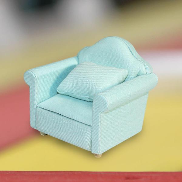 ドールハウス ソファ 1/12 スケール シミュレーション ドールハウス リビングルーム家具 子供用