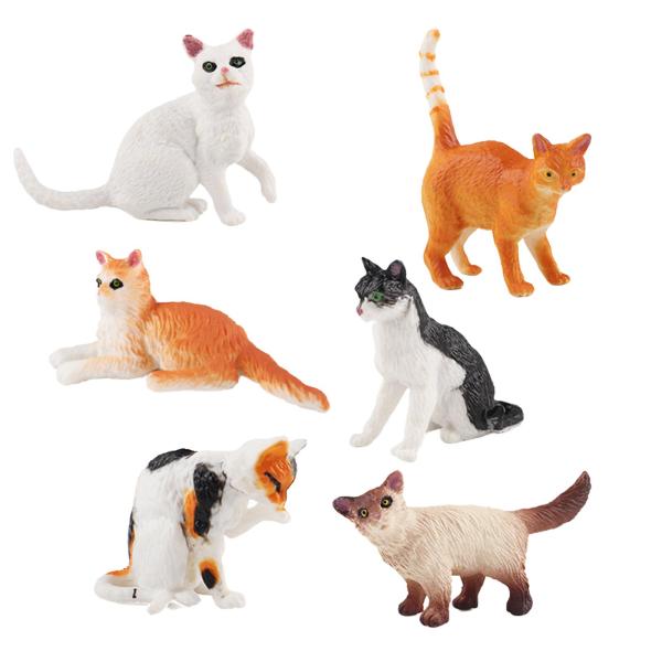動物モデルシミュレーション猫のおもちゃリアルなデスクトップ装飾ポータブル置物装飾風景車オフィスプレゼント子供｜stk-shop｜02