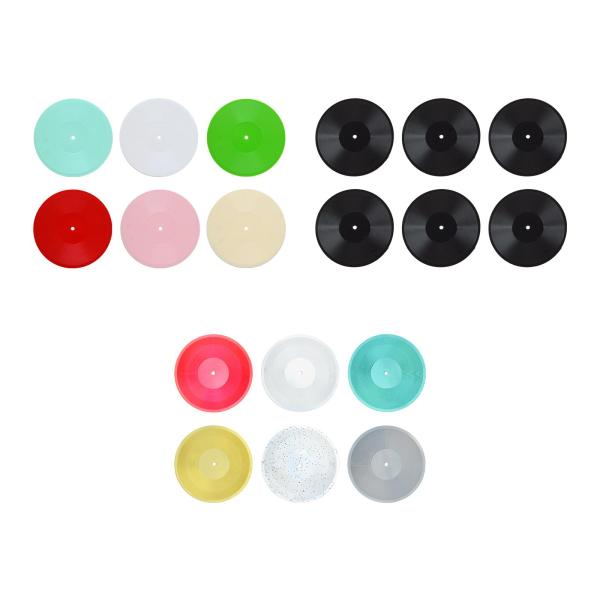 ソリッドカラー ドールハウスベンチ 1/6 ドールハウス ミニチュアモデル ビニールレコード