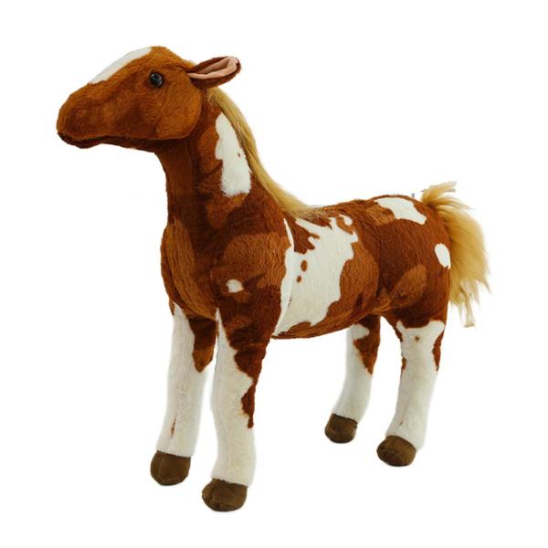 馬のぬいぐるみ 馬のぬいぐるみ 枕 部屋の装飾 抱きしめやすい装飾ぬいぐるみ 馬の人形 現実的 子供 女の子用｜stk-shop｜03