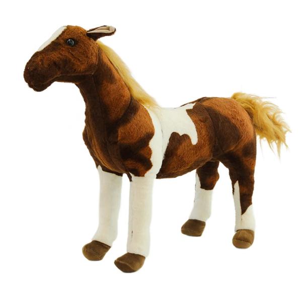 馬のぬいぐるみ 馬のぬいぐるみ 枕 部屋の装飾 抱きしめやすい装飾ぬいぐるみ 馬の人形 現実的 子供 女の子用｜stk-shop｜05