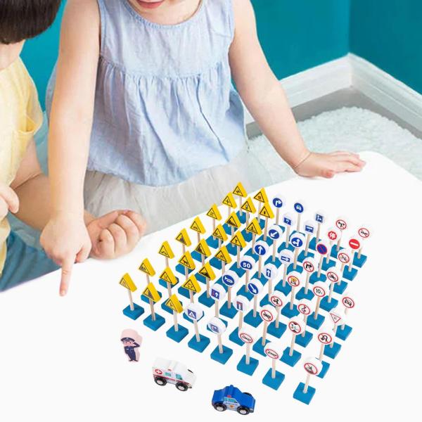 道路標識 小さなおもちゃ 教育玩具 ごっこ遊び 学習活動 早期教育 対象年齢 2 3歳 教室 子供｜stk-shop｜03