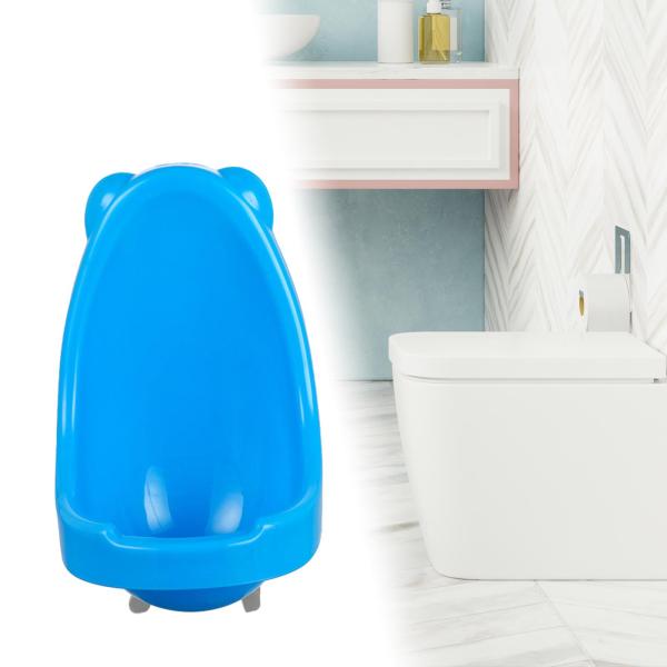 おしっこトレーニング面白いぶら下げポータブルトイレトレーナー便器男の子子供子供用ブルー