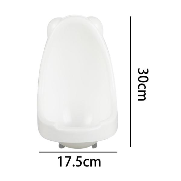 おしっこトレーニング面白い吊り下げポータブルトイレトレーナー便器男の子子供子供用ホワイト