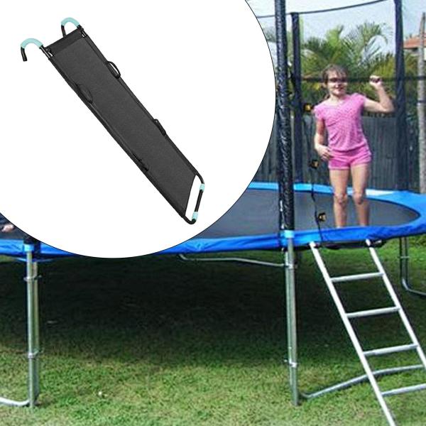 トランポリンスライド トランポリンジャンプスライダーアタッチメント 楽しい錆びにくいユニバーサルトランポリン階段 子供用トランポリンラダー