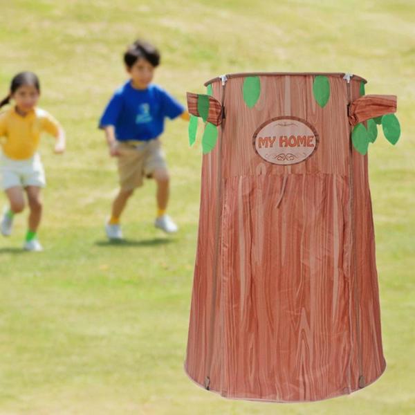 キッズテント 子供用プレイハウス 折りたたみ式 41.34x59.06インチ 屋内屋外テント 組み立て式 クリエイティブなツリー型テント 子供用