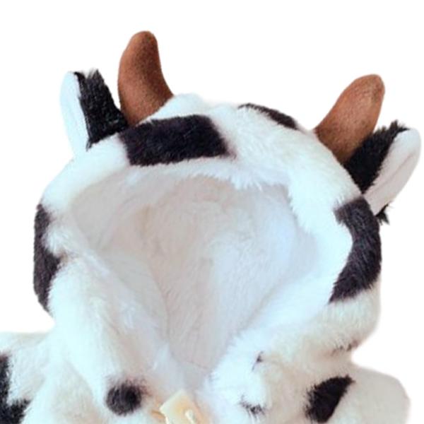 ファッションドール ぬいぐるみコート 手作り服 20cmドール用 ドレスアップドール 牛