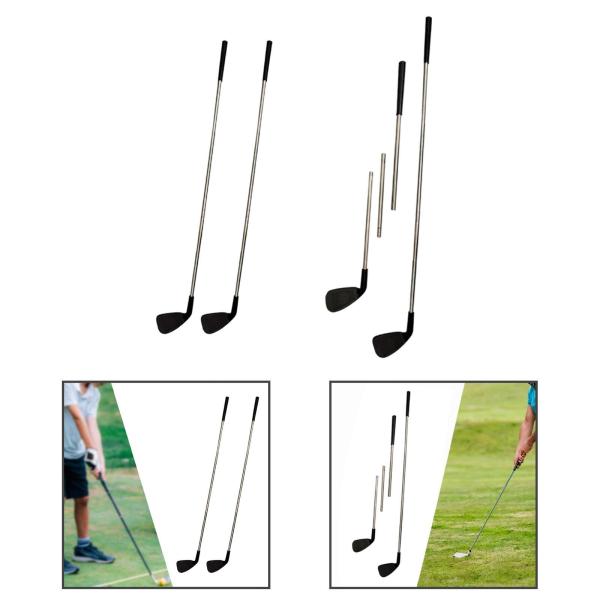 ゴルフチッパークラブ ゴルフチッピング練習クラブ 初心者用 屋外 子供用 2個セット