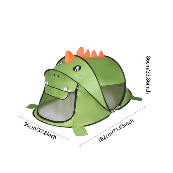 赤ちゃん用ビーチテント 軽量 子供用ボール 幼児 屋内 屋外 恐竜