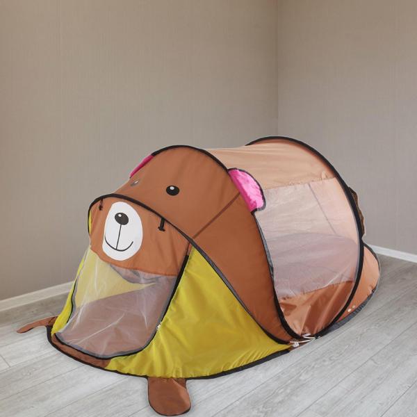 赤ちゃん用ビーチテント 軽量キッズボール 幼児用 屋内 屋外 ブラウンベア