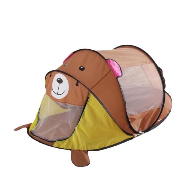 赤ちゃん用ビーチテント 軽量キッズボール 幼児用 屋内 屋外 ブラウンベア