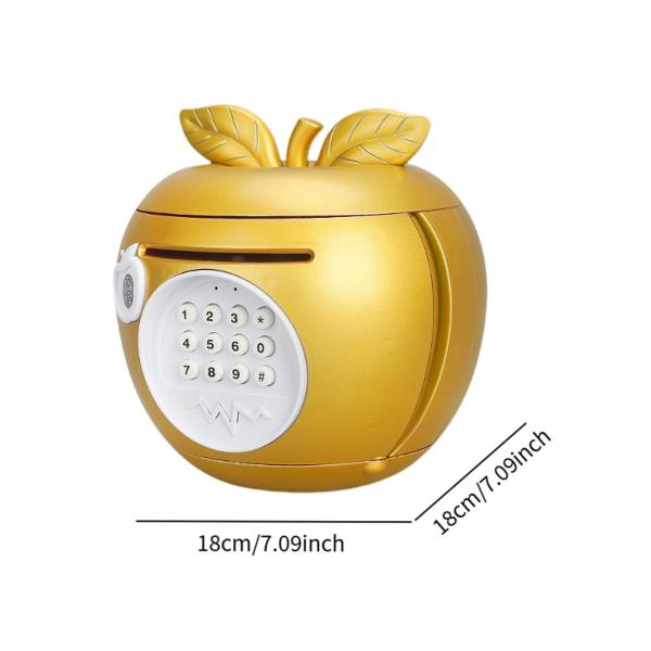 電子貯金箱 かわいい貯金箱 誕生日プレゼント ホリデーギフト 子供用 ゴールド