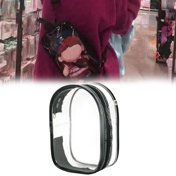 ミニフィギュア収納ケース ポータブルミニドールポーチ ミニフィギュアコレクター用 ブラック