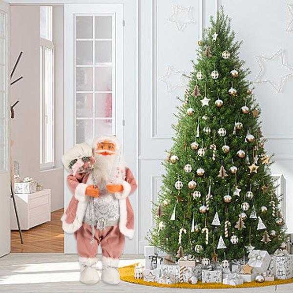 クリスマス サンタクロース人形 屋内ホームショップ用コレクション人形サンタクロース