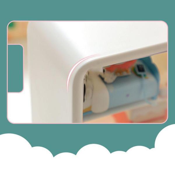 クリアディスプレイボックス ミニフィギュアおもちゃアクションフィギュア用クリア収納ボックス ピンク