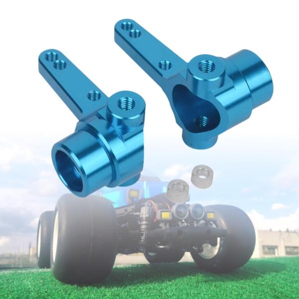 2個 1/10 RC フロント ステアリング ナックル DIY アクセサリ ヘビー
