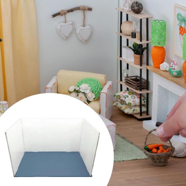 1/12 スケールドールハウスモデル装飾品ごっこ遊びおもちゃ自宅寝室女の子用