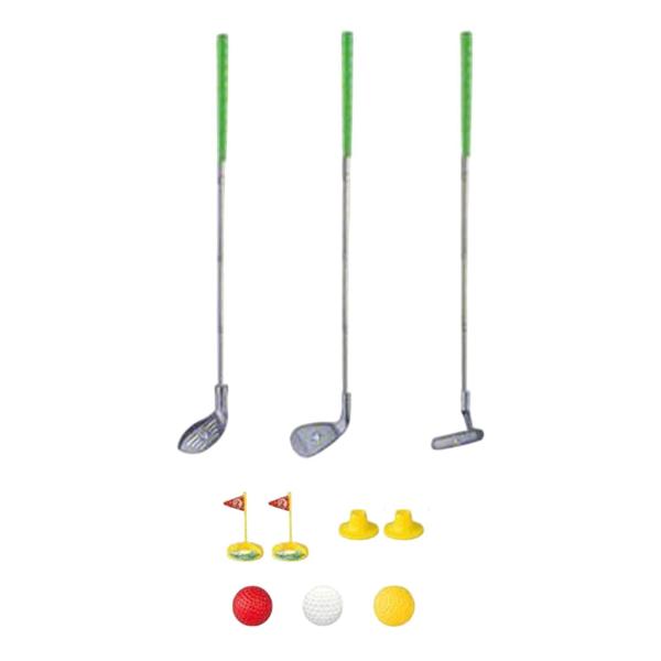 キッズアウトドアスポーツゴルフセットスポーツおもちゃ競争力のある調整可能なミニゴルフセット屋内ボールおもちゃのための子供向けスポーツゲーム