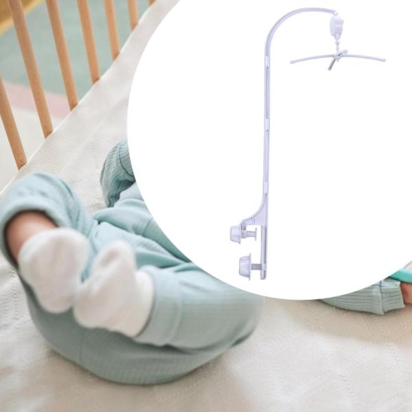 ベビーベッドベル ベッドベルブラケット DIY ベビーベッドモバイルホルダー 寝室 男の子 女の子用 4ノットセット