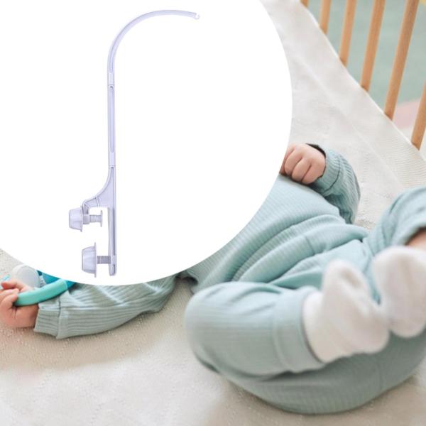 ベビーベッドベル ベッドベルブラケット DIY ベビーベッドモバイルホルダー 寝室 男の子 女の子用 3ノット