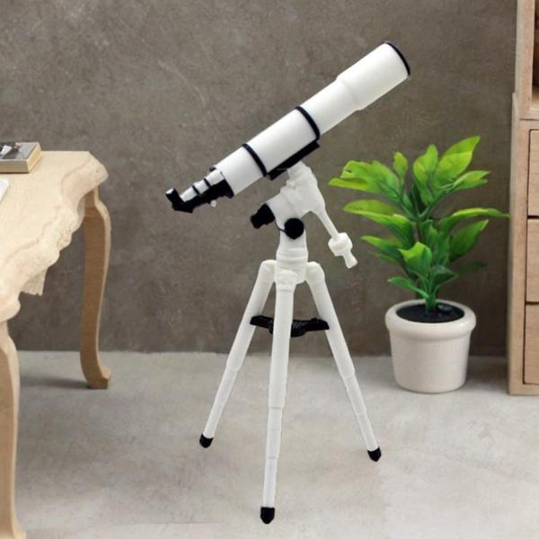 ドールハウス 望遠鏡 安定したポータブルドールハウス 装飾 廊下 自宅 寝室用 5.6cmx12.2cm