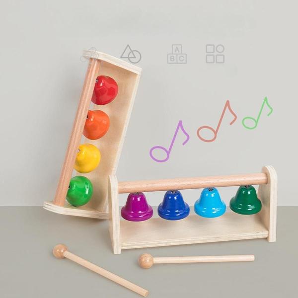 8音ハンドベル 幼児教育玩具 手と目の協調性 誕生日プレゼント 音楽 打楽器 結婚式 子供用