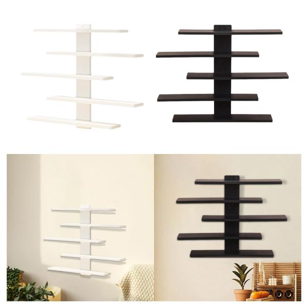 フィギュア用ディスプレイ棚 壁掛け棚 寝室 洗面所 勉強部屋用 白