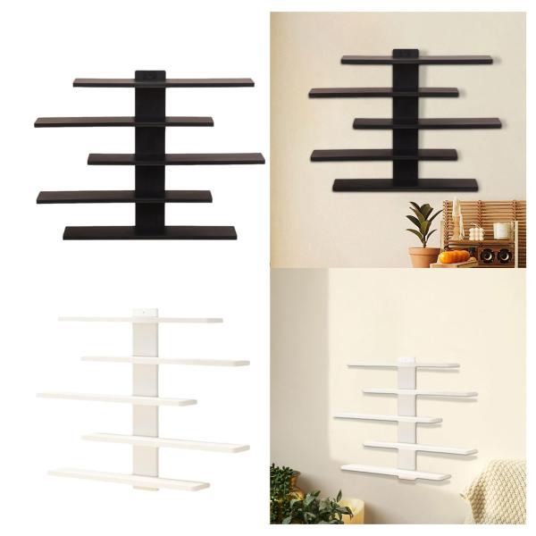 フィギュア用ディスプレイ棚 壁掛け棚 寝室 洗面所 勉強部屋用 白