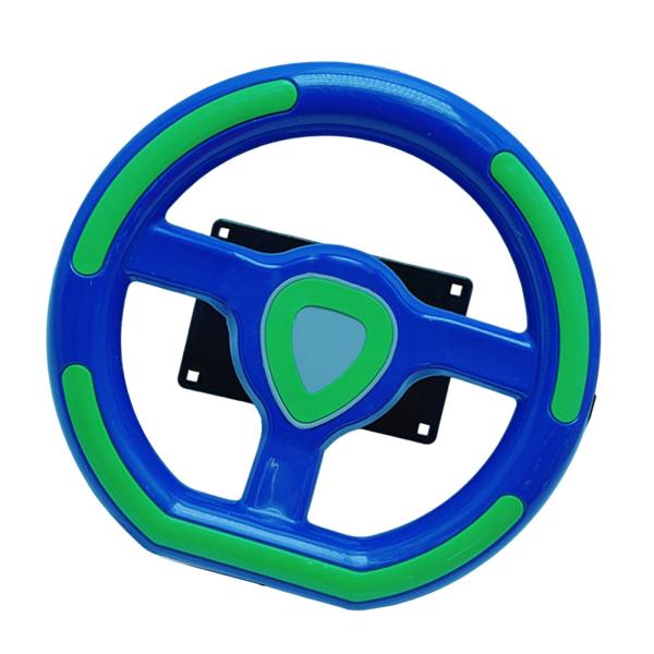 キッズレースゲームステアリングホイールおもちゃマイクロスイッチ交換部品シミュレート運転コントローラーアーケードマシン多機能