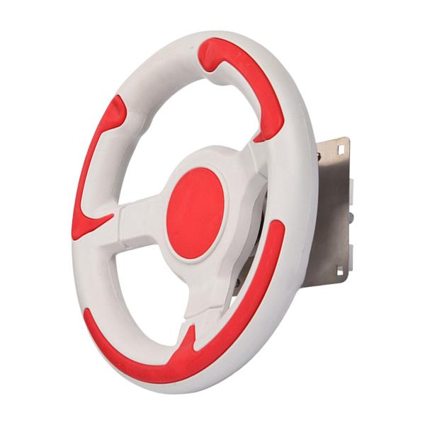 22cm 子供用 レースゲーム ステアリングホイール おもちゃ シミュレーション運転コントローラー ネジなし