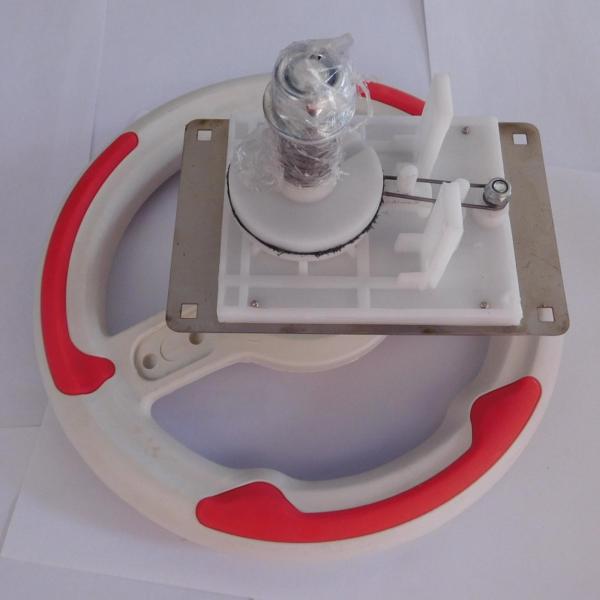 22cm 子供用 レースゲーム ステアリングホイール おもちゃ シミュレーション運転コントローラー ネジ付き