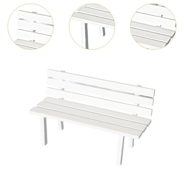 ミニチュアガーデンベンチ ミニパティオ家具 椅子モデル ごっこ遊び DIY フィッティング ミニチュア家具 ウィンドウディスプレイギフト用