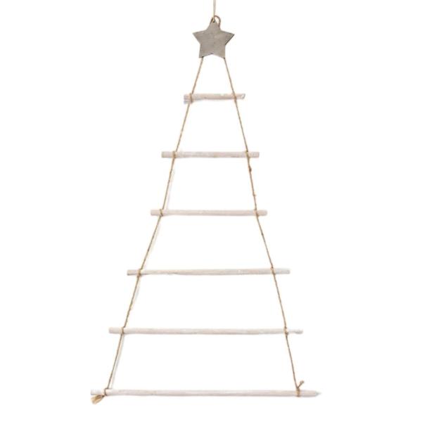クリスマスツリーの壁掛けまたはホリデーホワイト