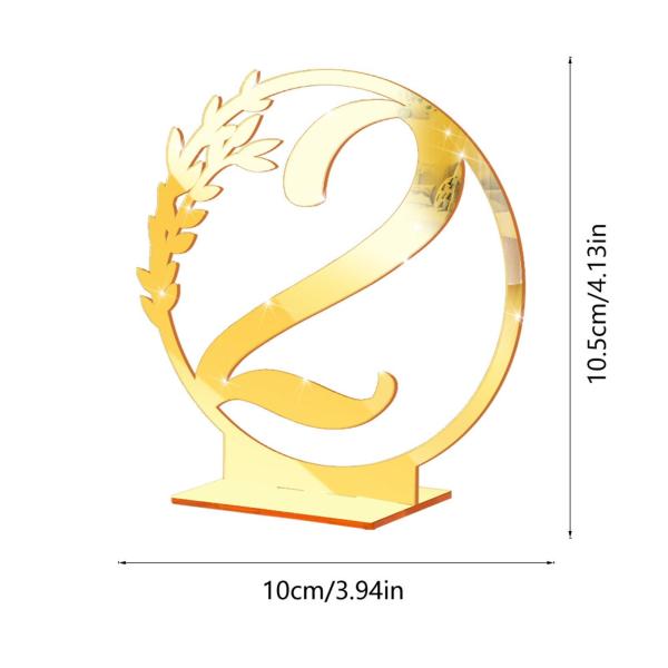 テーブル番号カード 座席カード 宴会 パーティー 装飾 お祝い 10枚