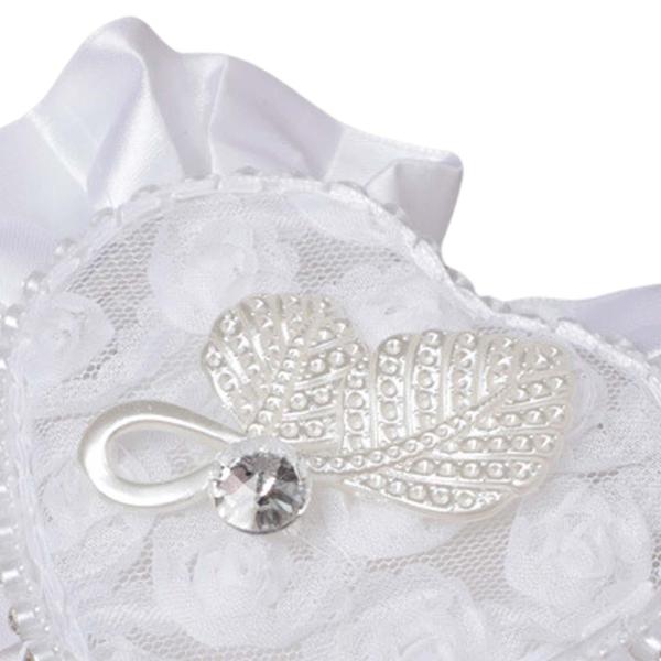 ブライダル リング ホルダー クッション ジュエリー ケース 結婚 婚約 パーティー 用品 スタイル B
