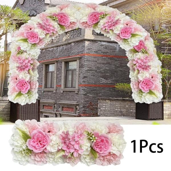 造花パネル テーブルセンターピース 結婚式のダイニングテーブルセレモニー用 ホワイトピンク