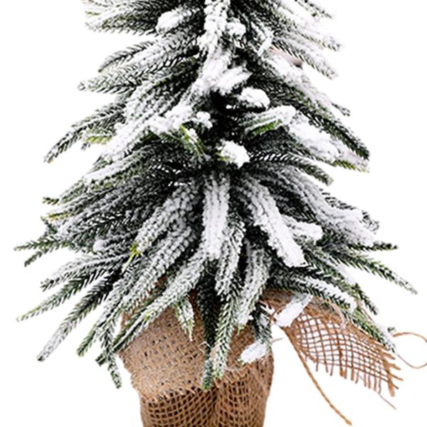人工クリスマスツリー ホリデー ミニチュア デスク ショップ ショーケース 暖炉用 35cm