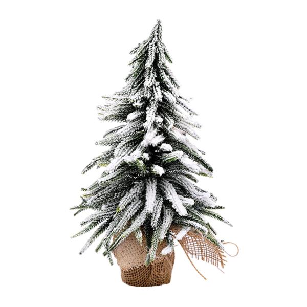 人工クリスマスツリー ホリデー ミニチュア デスク ショップ ショーケース 暖炉用 35cm